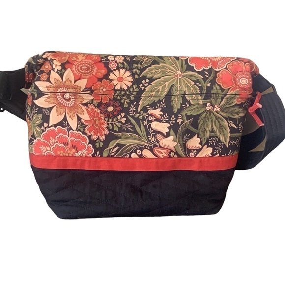 Handmade Quilted Floral Set Custom Shoulder Bag Matching Sunglass Phone Wristlet - Picture 3 of 12